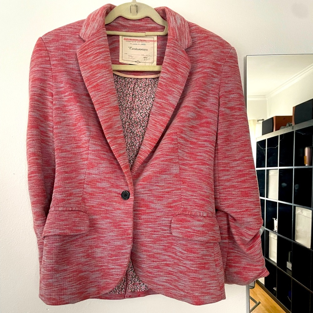 Cartonnier Tonal knit blazer from Anthropologie- size small; perfect condition
